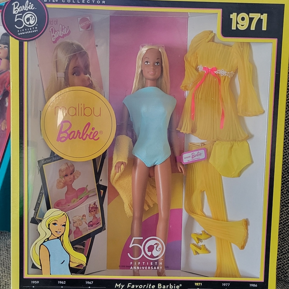 50th Anniversary Edition 1971 Malibu Barbie